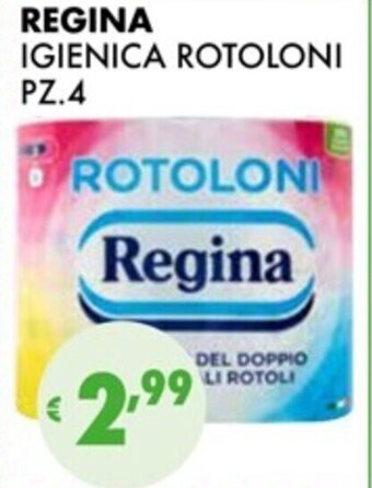Eté REGINA IGIENICA ROTOLONI TOVAGLIOLI 1 VELO PZ.4 offerta