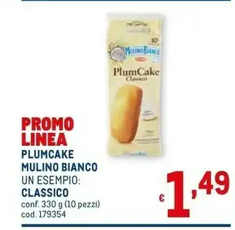 Metro Mulino Bianco Plum cake offerta