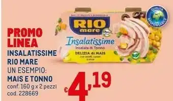 Metro Rio Mare Insalatissime offerta