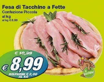Prix Quality Fesa Di Tacchino A Fette offerta