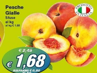 Prix Quality Pesche Gialle offerta