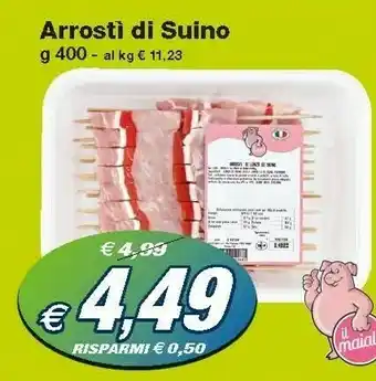 Prix Quality Arrosti Di Suino offerta
