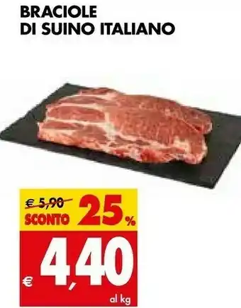 Tigros Braciole Di Suino Italiano offerta