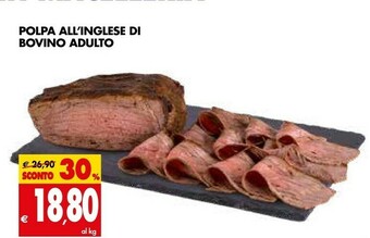 Tigros Polpa All'inglese Di Bovino Adulto offerta