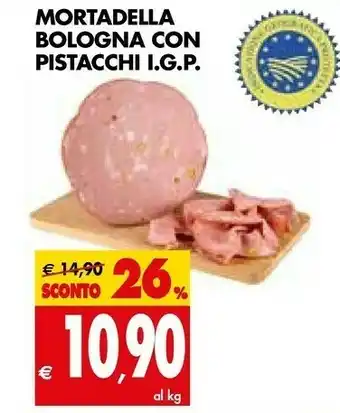 Tigros Mortadella Bologna Con Pistacchi offerta