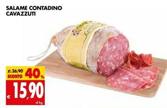 Tigros Cavazzuti Salame Contadino offerta