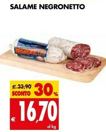 Tigros Salame Negronetto offerta