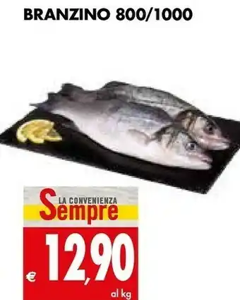 Tigros Branzino 800/ 1000 offerta