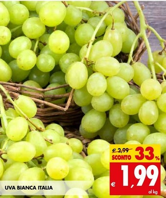 Tigros Uva Bianca Italia offerta