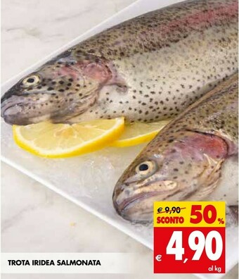Tigros Trota Iridea Salmonata offerta