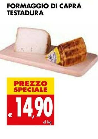 Tigros Formaggio Di Capra Testadura offerta