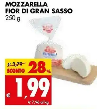 Tigros Sabelli - Mozzarella Fior Di Gran Sasso 250 G(ml) offerta