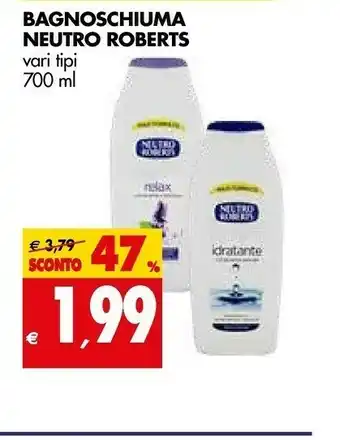 Tigros Neutro Roberts Bagnoschiuma offerta