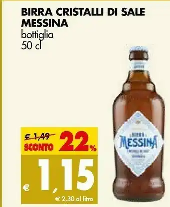 Tigros Messina Birra Cristalli Di Sale offerta