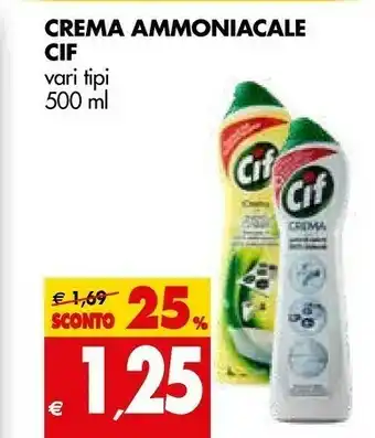 Tigros Cif Cream Citrus Crema 750 Ml offerta