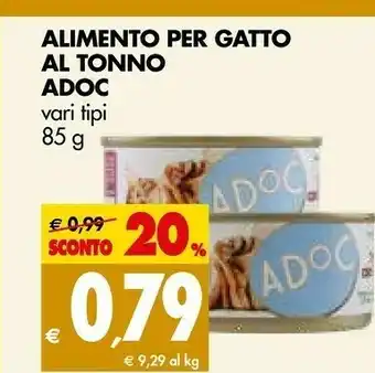 Tigros Adoc Alimento Per Gatto Al Tonno offerta