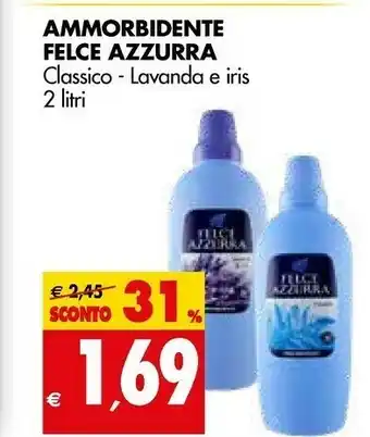 Tigros Felce Azzurra Ammorbidente Classico offerta