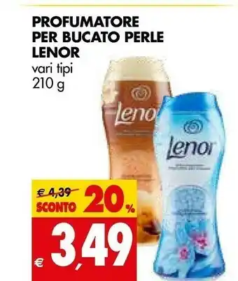 Tigros Lenor Profumatore Per Bucato Perle offerta