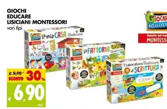 Lisciani Montessori Maxi La Mia Casa Delle Parole