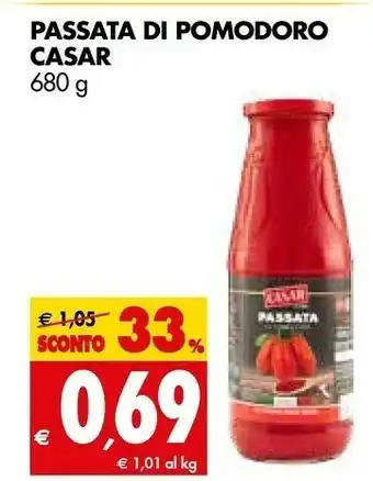 Tigros Casar Passata Di Pomodoro offerta