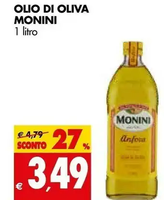 Tigros Monini Olio Di Oliva 1000 G(ml) offerta