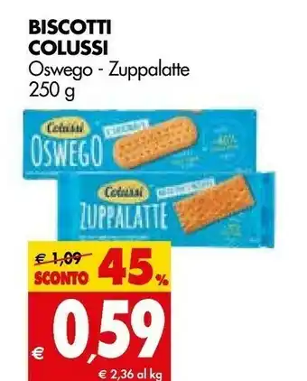 Tigros Colussi Zuppalatte 250 G(ml) offerta