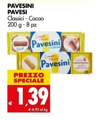Tigros Pavesi Ni Al Cacao 200 G(ml) offerta