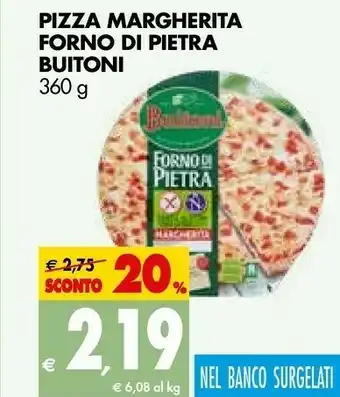 Tigros Buitoni Pizza Margherita Forno Di Pietra 360 G offerta