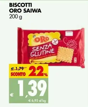 Tigros Saiwa Oro Senza Glutine 200 G(ml) offerta
