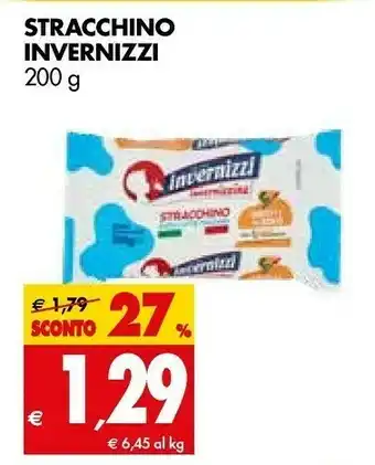 Tigros Invernizzi Stracchino 200 G(ml) offerta