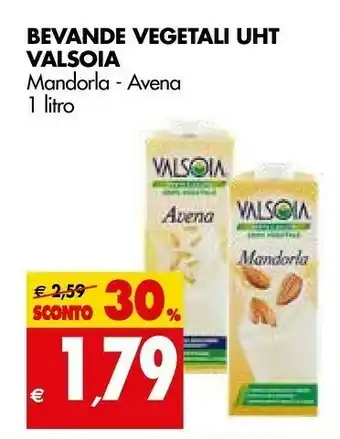 Tigros Valsoia Mandorla Drink 1000 G(ml) offerta