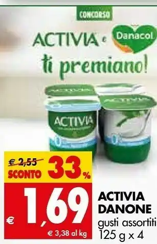 Tigros Danone Activia Naturale 1000 G(ml) offerta