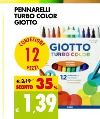 Tigros Giotto Pennarelli Turbo Color offerta