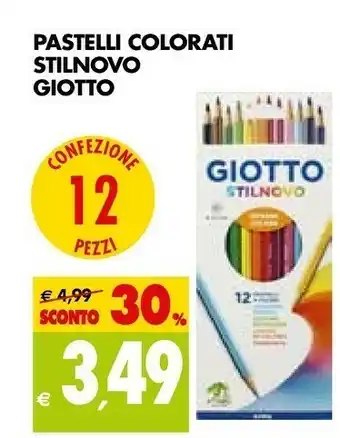 Tigros Giotto Pastelli Colorati Stilnovo offerta