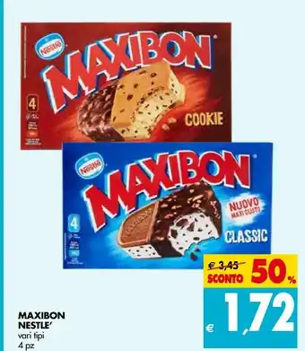 Tigros Nestlè Maxibon Cookie offerta