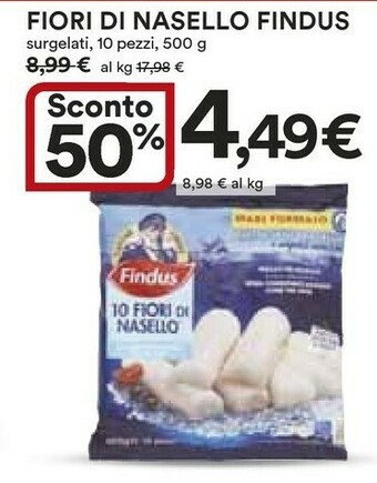 Coop Findus Nasello offerta