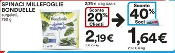Coop Bonduelle Insalata offerta