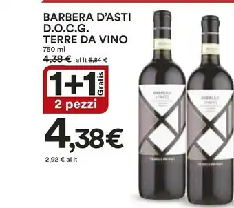 Coop Barbera Barbera offerta