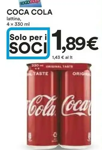 Coop Coca Cola Coca cola light offerta