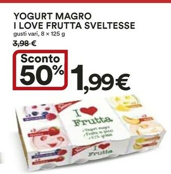 Coop Sveltesse Yogurt offerta