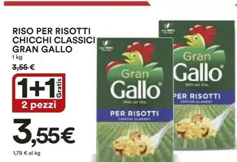 Coop Gallo Riso Per Risotti Chicchi Classici offerta