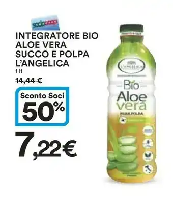 Coop L'angelica Integratore Bio Aloe Vera Succo E Polpa offerta