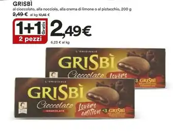 Coop Matilde Vicenzi Grisbì Nocciola 200 G(ml) offerta