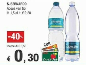 S. bernardo Acqua