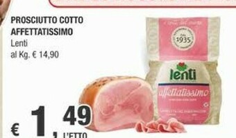 Crai Prosciutto cotto offerta