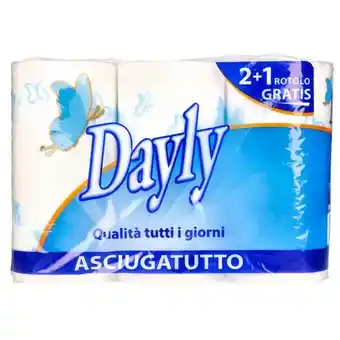 Franzy's Dayly 3 rotoli asciugatutto 2 veli offerta