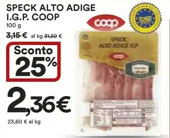Ipercoop Speck offerta