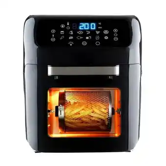 Fz friggitrice ad aria calda 12 litri con display digitale