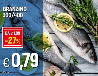 IperFamila BRANZINO 300/400 offerta