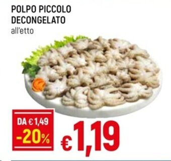IperFamila POLPO PICCOLO DECONGELATO offerta